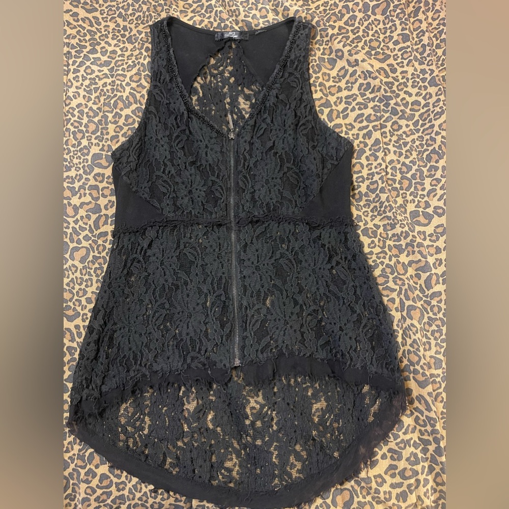Buckle BKE Boutique Lace Vest